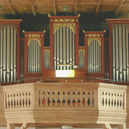 Weigle-Orgel der Dreifaltigkeitskirche
                          Bad Teinach